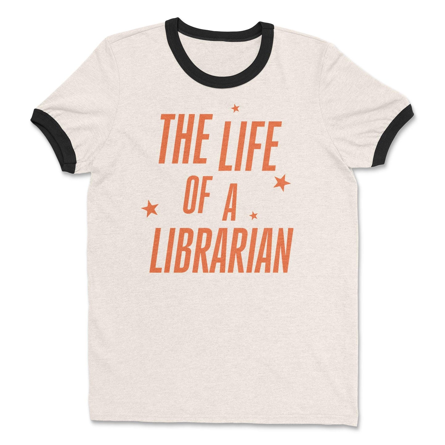 The Life of a Librarian Ringer T-Shirt: Swiftie Librarian