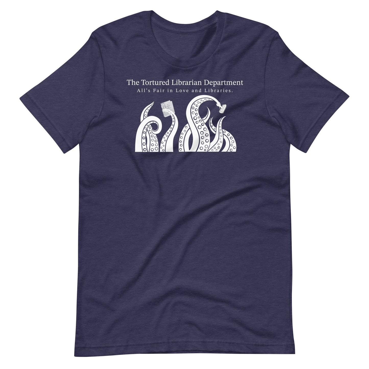 Tortured Librarian's Department Unisex T-shirt | Reading and Librarian Tshirt
