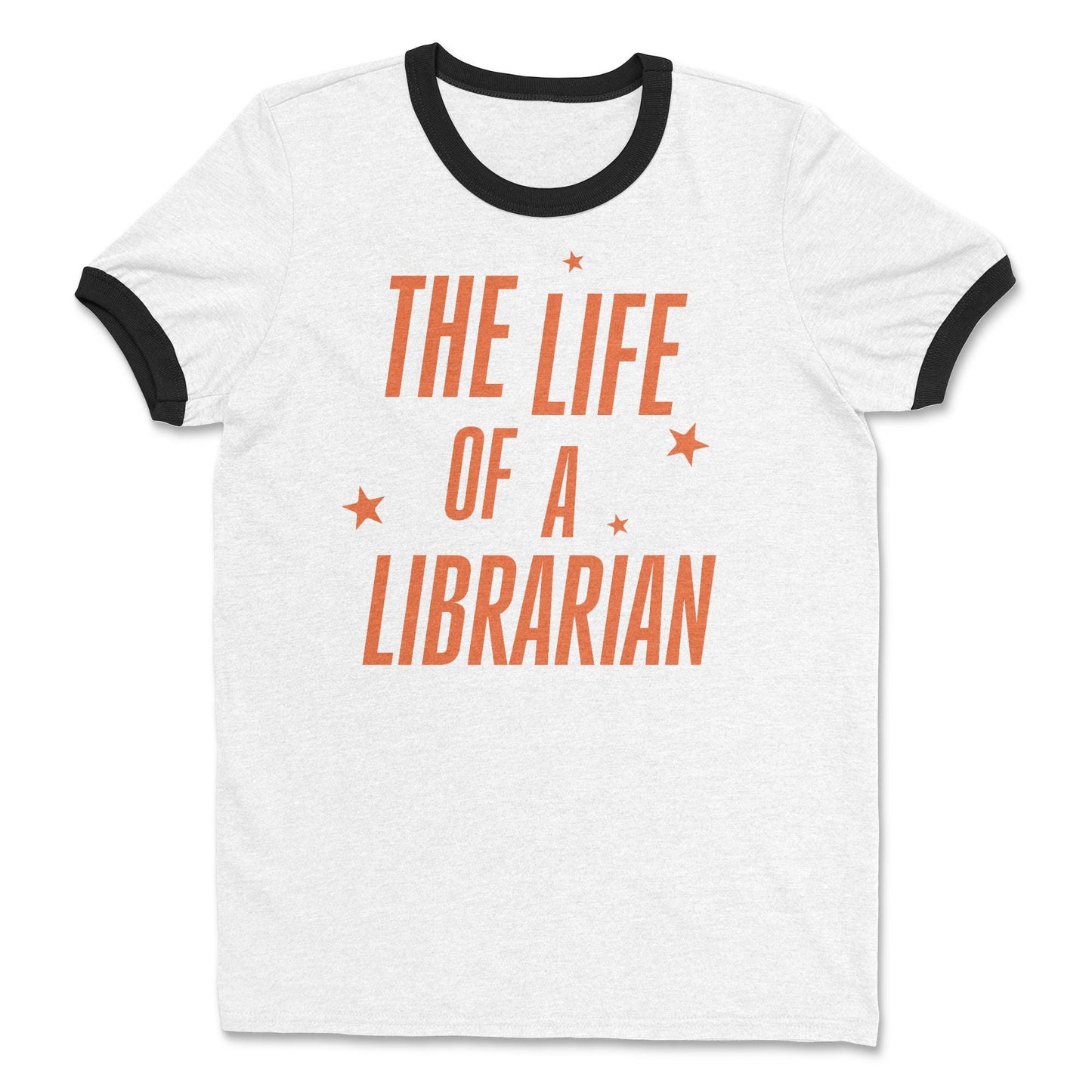 The Life of a Librarian Ringer T-Shirt: Swiftie Librarian