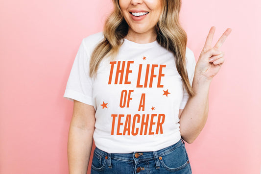 Swiftie Teacher T-Shirt: Life of a Teacher - Soft Cotton Tee
