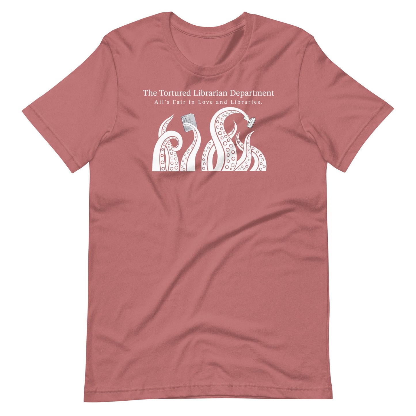 Tortured Librarian's Department Unisex T-shirt | Reading and Librarian Tshirt