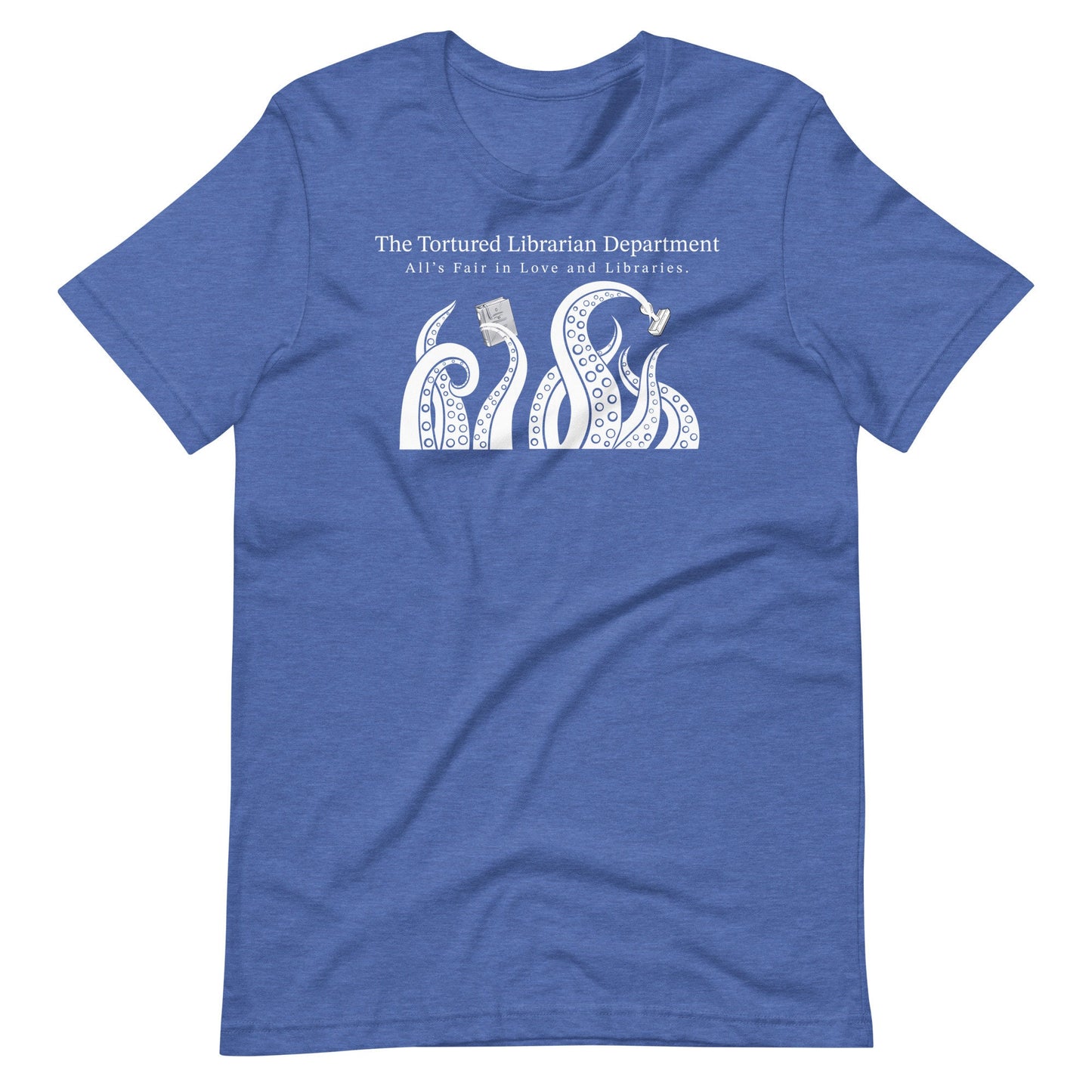 Tortured Librarian's Department Unisex T-shirt | Reading and Librarian Tshirt