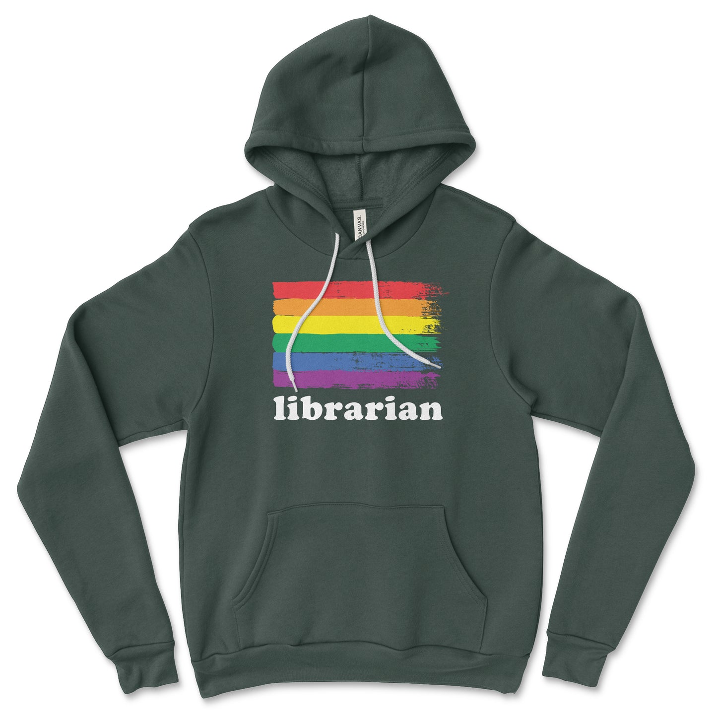 Pride Librarian Rainbow Librarian Sweatshirt