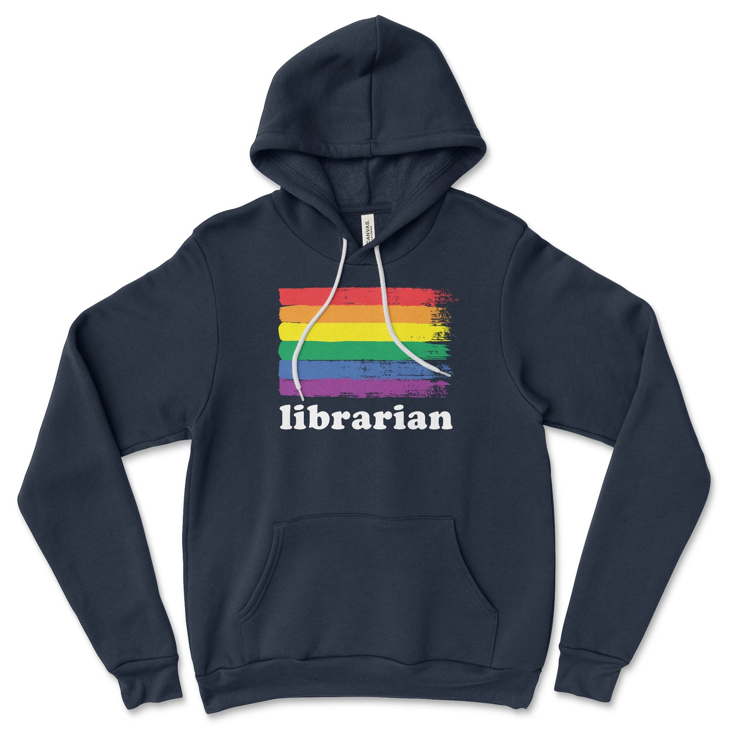 Pride Librarian Rainbow Librarian Sweatshirt