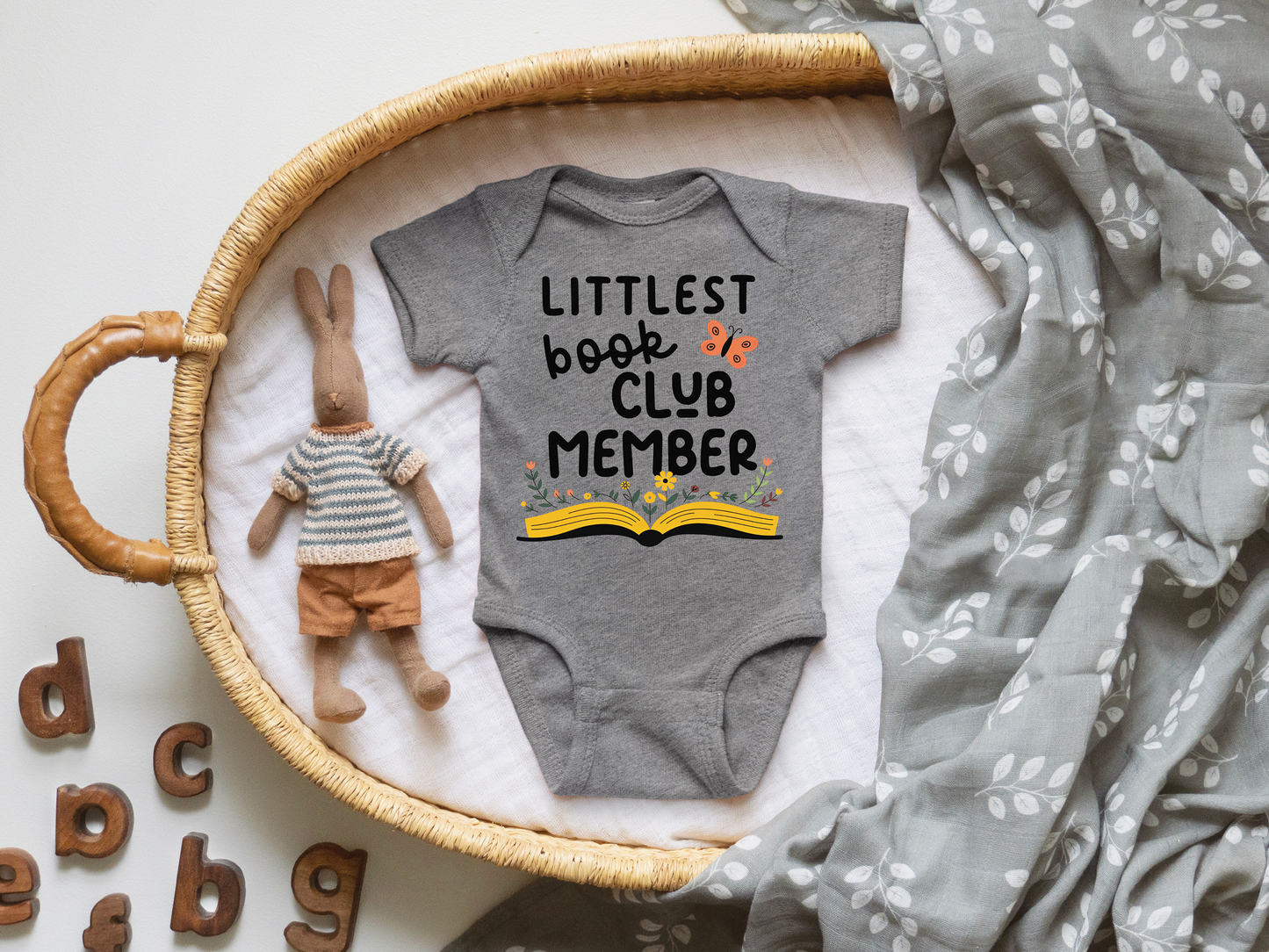 Littelest Book Club Member Nerdy Baby Onesie©
