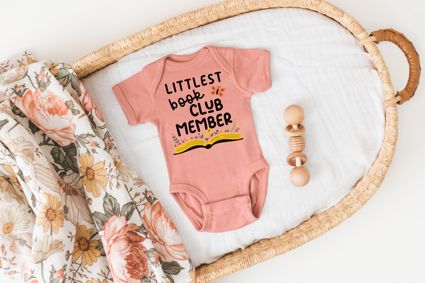Littelest Book Club Member Nerdy Baby Onesie©