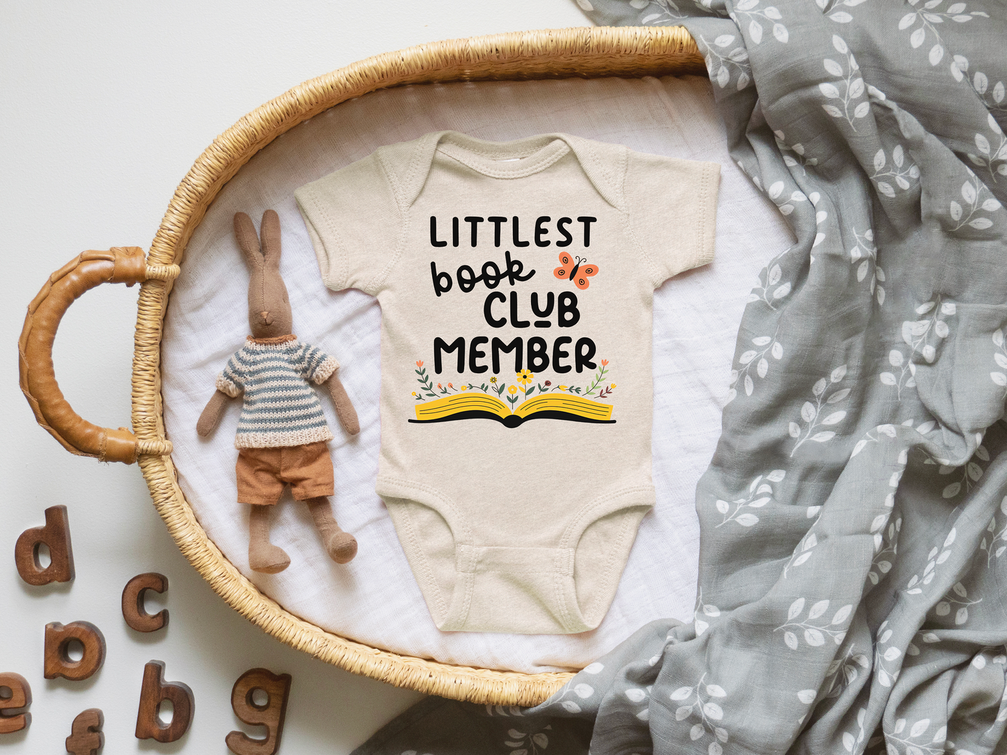 Littelest Book Club Member Nerdy Baby Onesie©