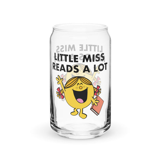 Little Miss Reads A Lot Glass Can