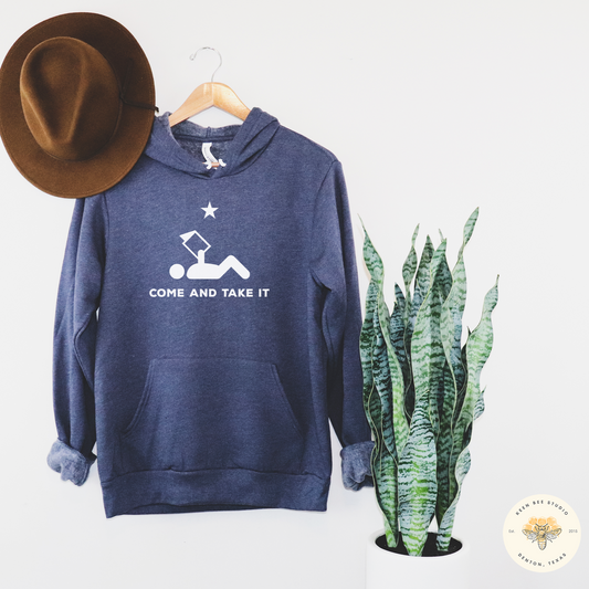 Come and Take It -  Cozy Unisex Hoodie - Banned Books Librarian Sweatshirt -