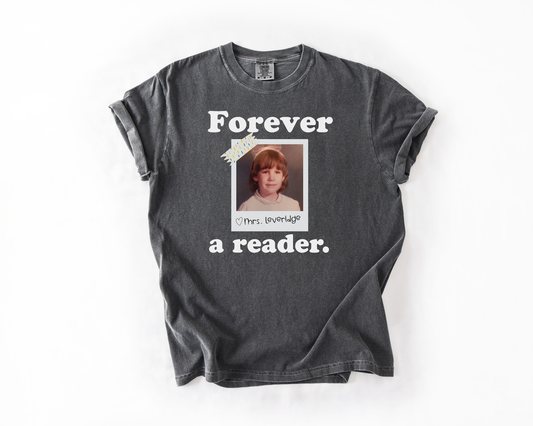 Forever a Reader Garment-Dyed Heavyweight t-shirt