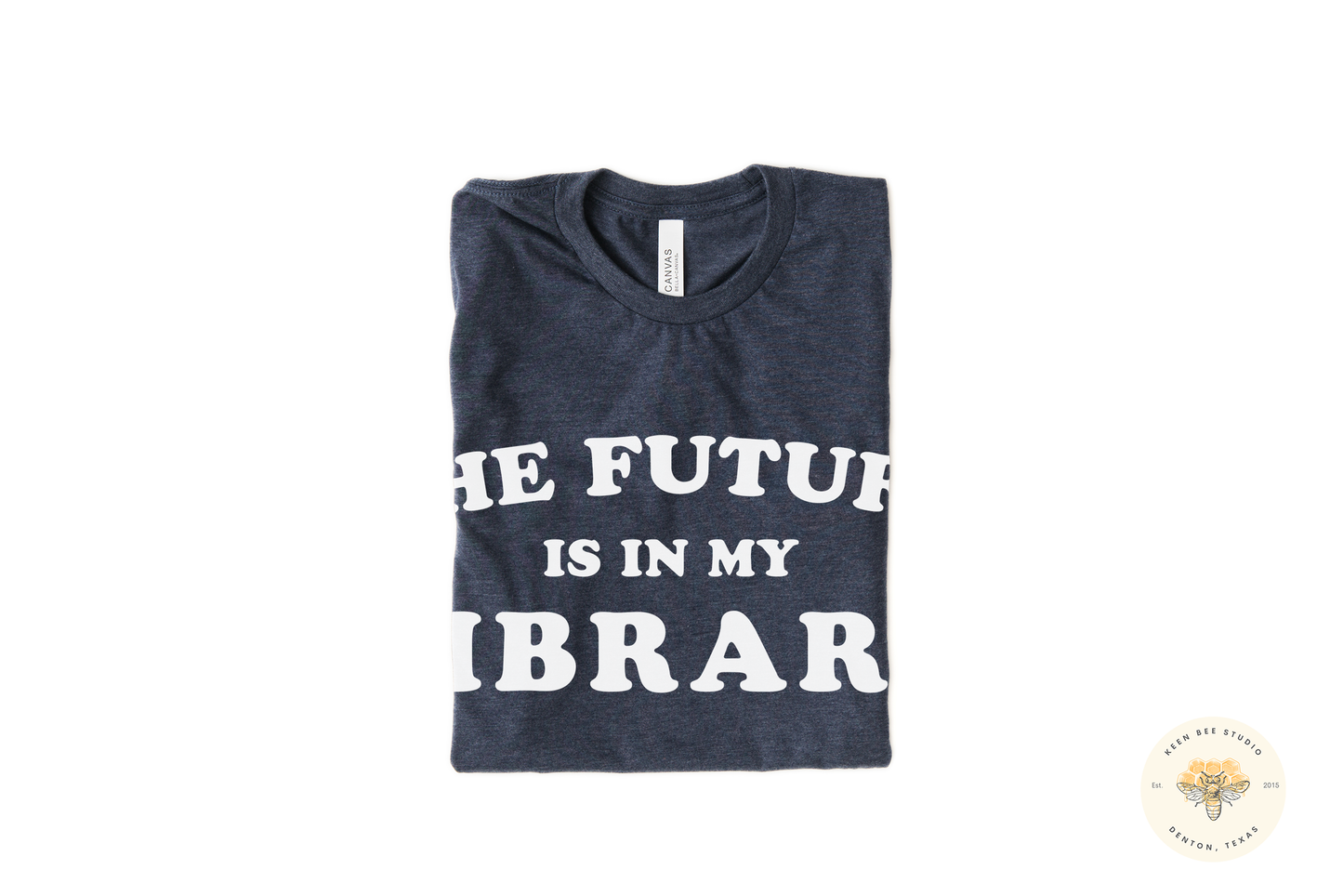 The Future is in My Library Short Sleeve Tshirt