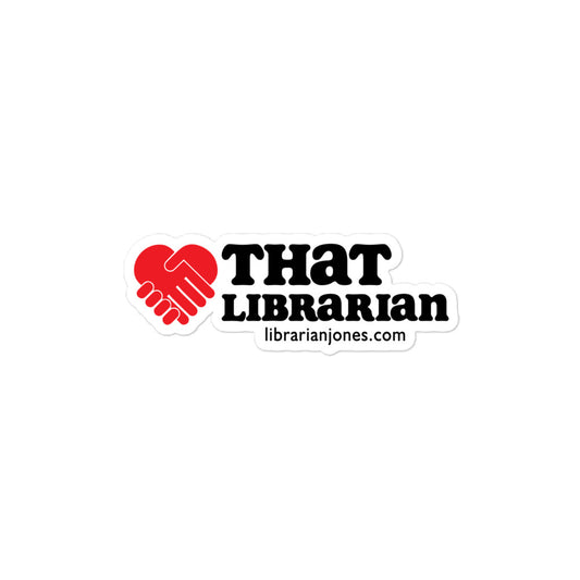 That Librarian Vinyl Sticker 3 inch (Pack of 2)