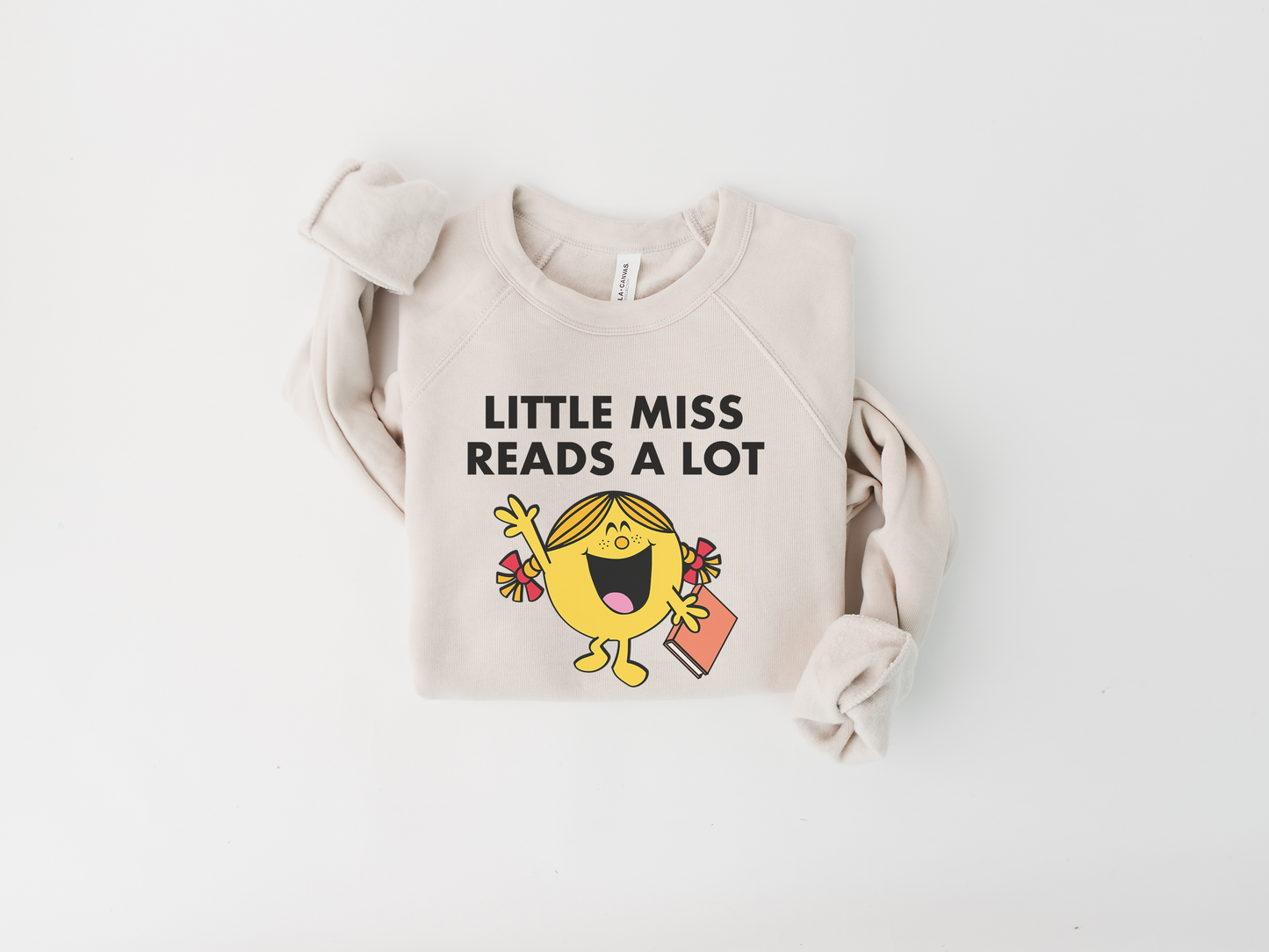 Little Miss Reads A Lot Sweatshirt