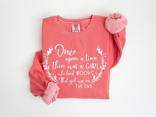 Once Upon a Time Unisex Pigment Dyed Librarian Sweatshirt