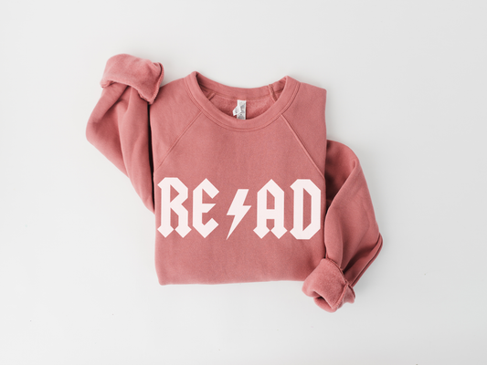 READ DC Rock and Roll Library Crewneck Sweatshirt