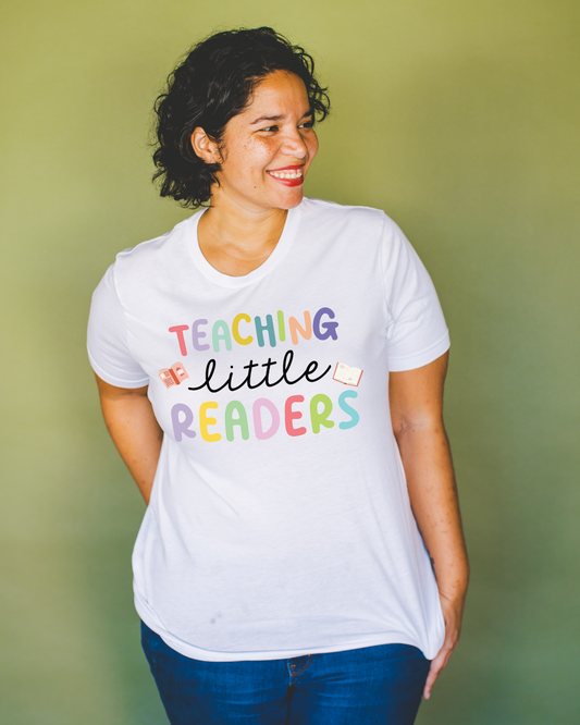 Teaching Little Readers Short Sleeve Unisex t-shirt | Reading