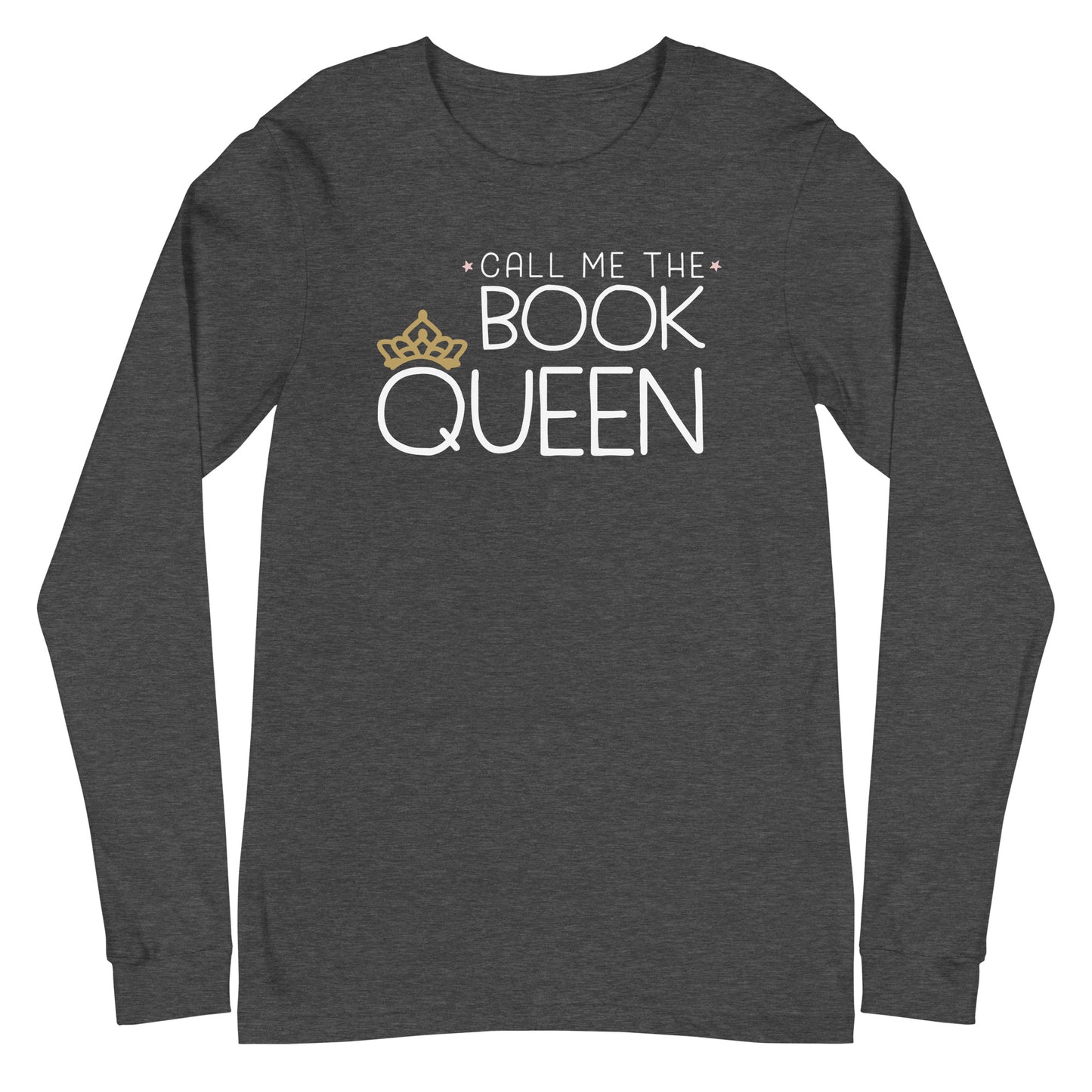 Book Queen Librarian Unisex Long Sleeve Tee