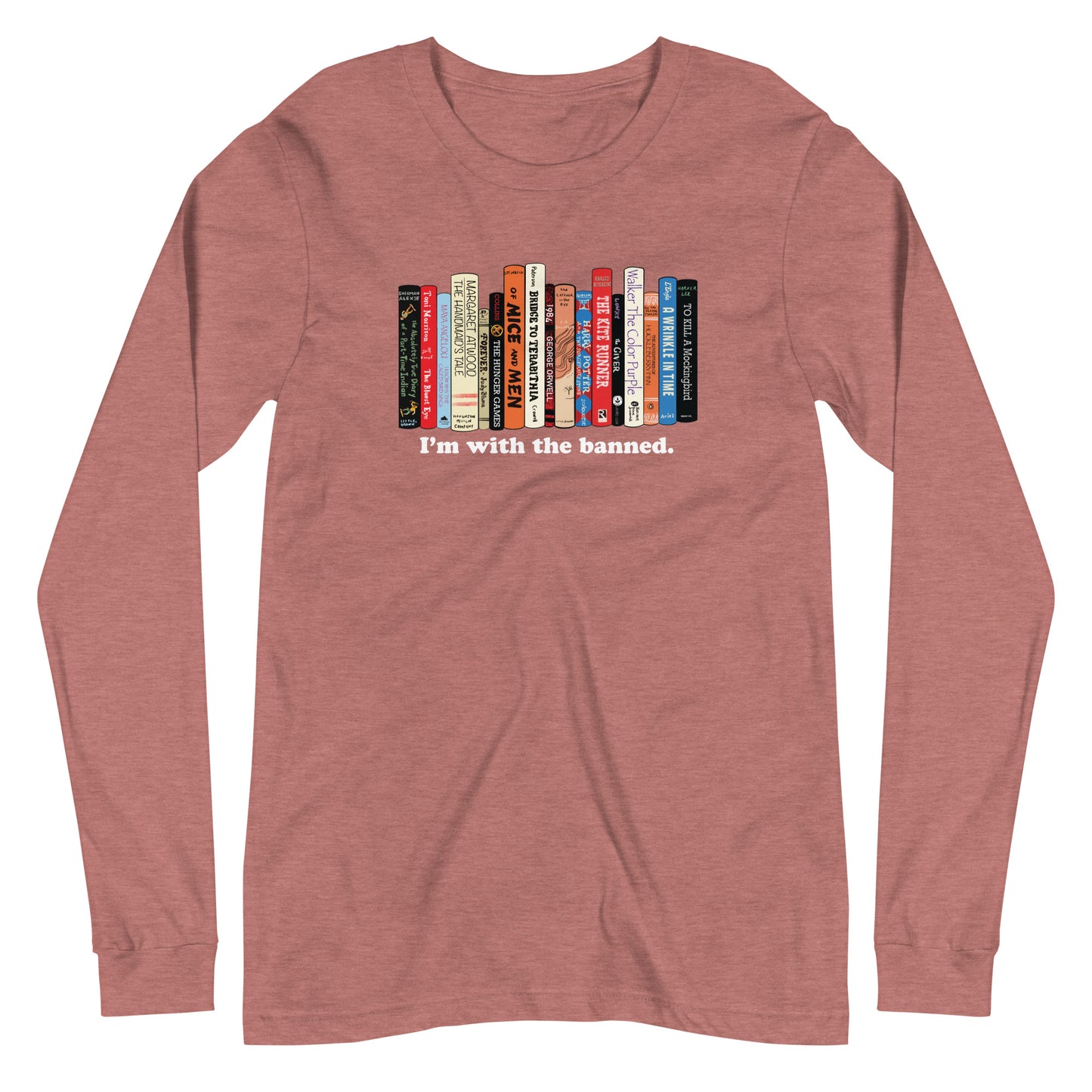 I'm With the Banned Unisex Long Sleeve Tee