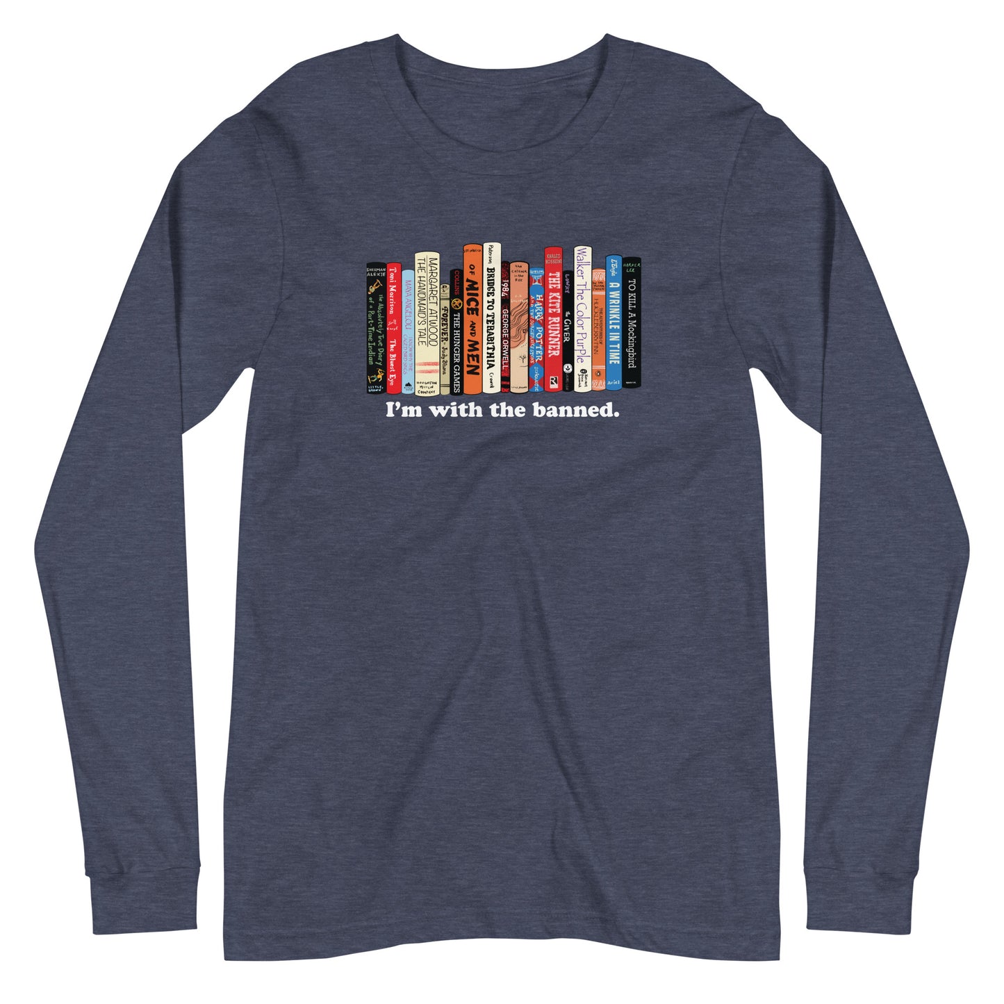 I'm With the Banned Unisex Long Sleeve Tee