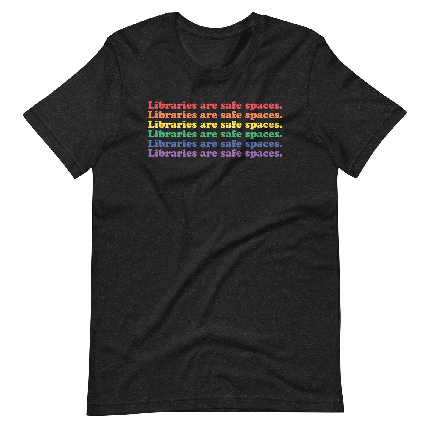 Libraries are Safe Spaces Short Sleeve Tshirt