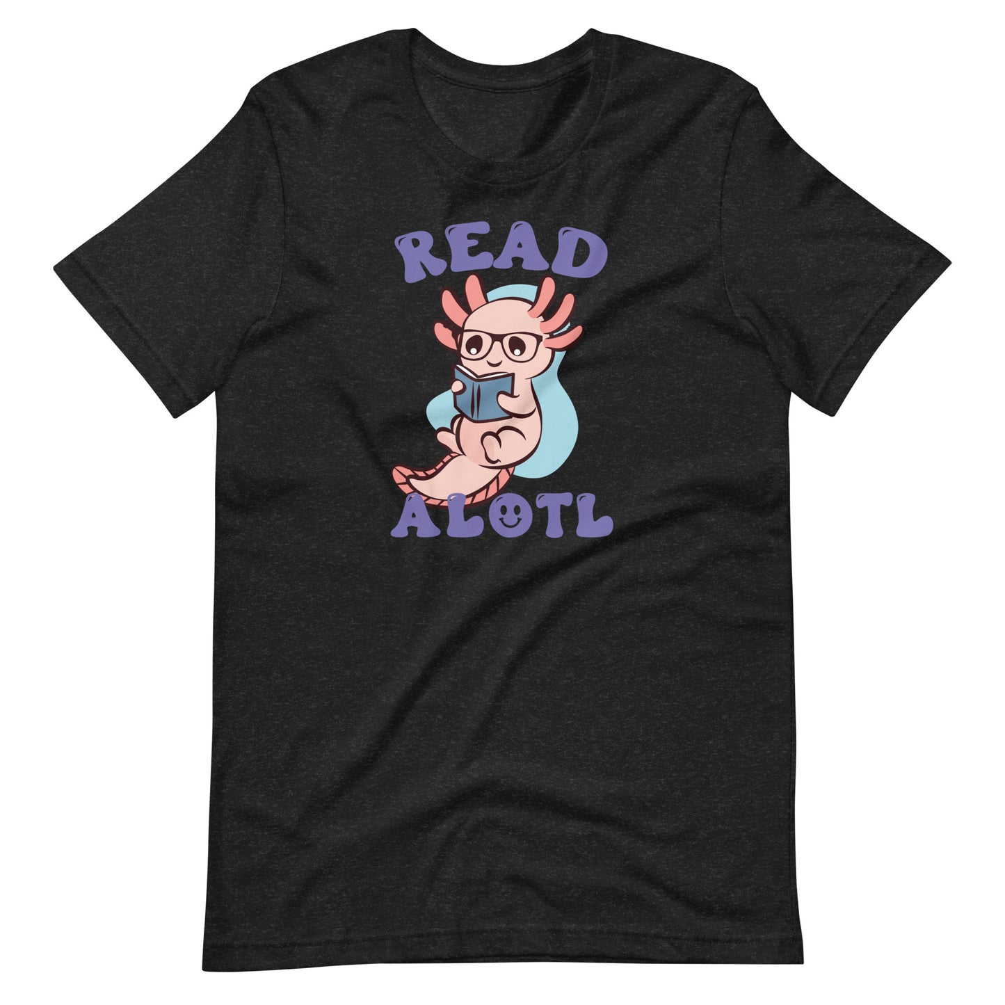 Read Alotl Cute Axolotl Amphibian Short Sleeve T-shirt