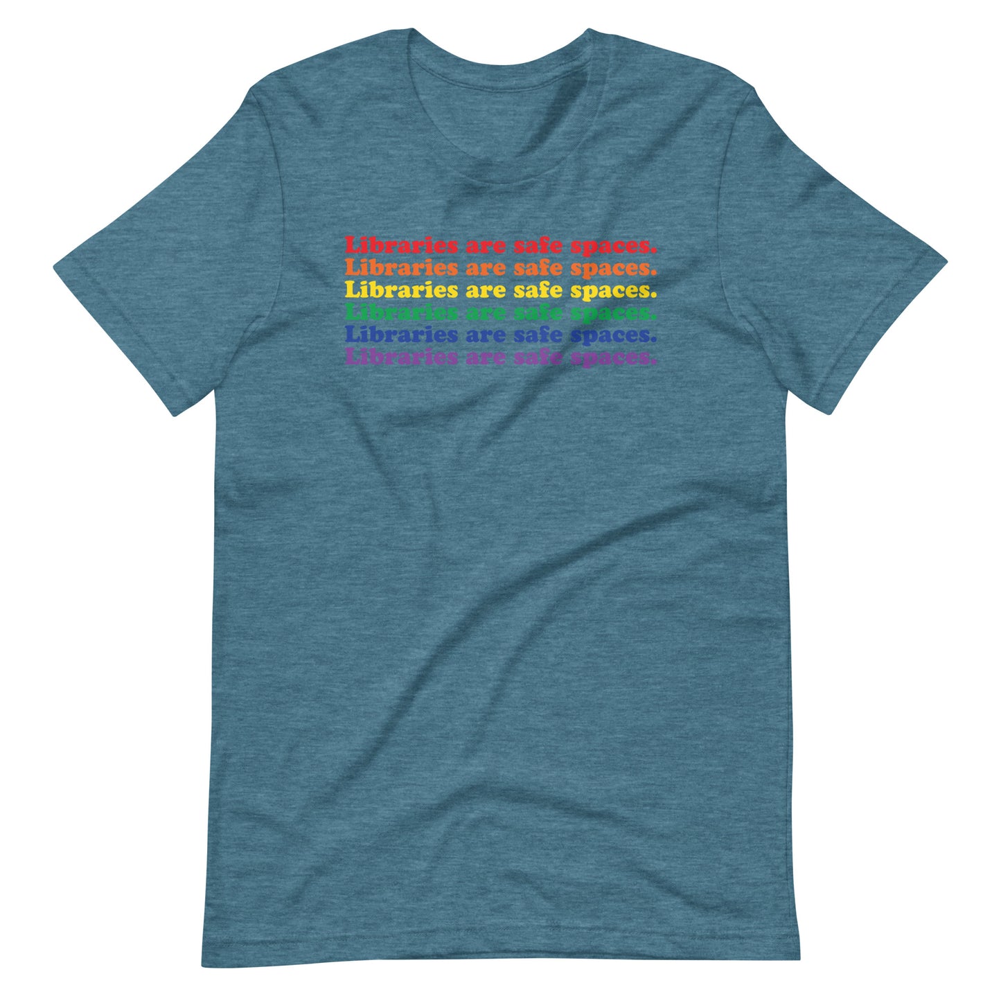 Libraries are Safe Spaces Short Sleeve Tshirt