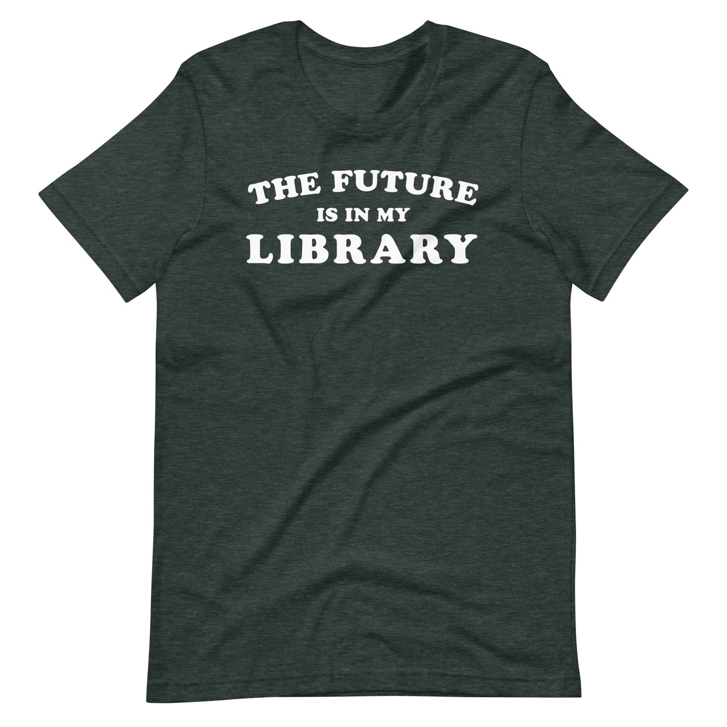 The Future is in My Library Short Sleeve Tshirt