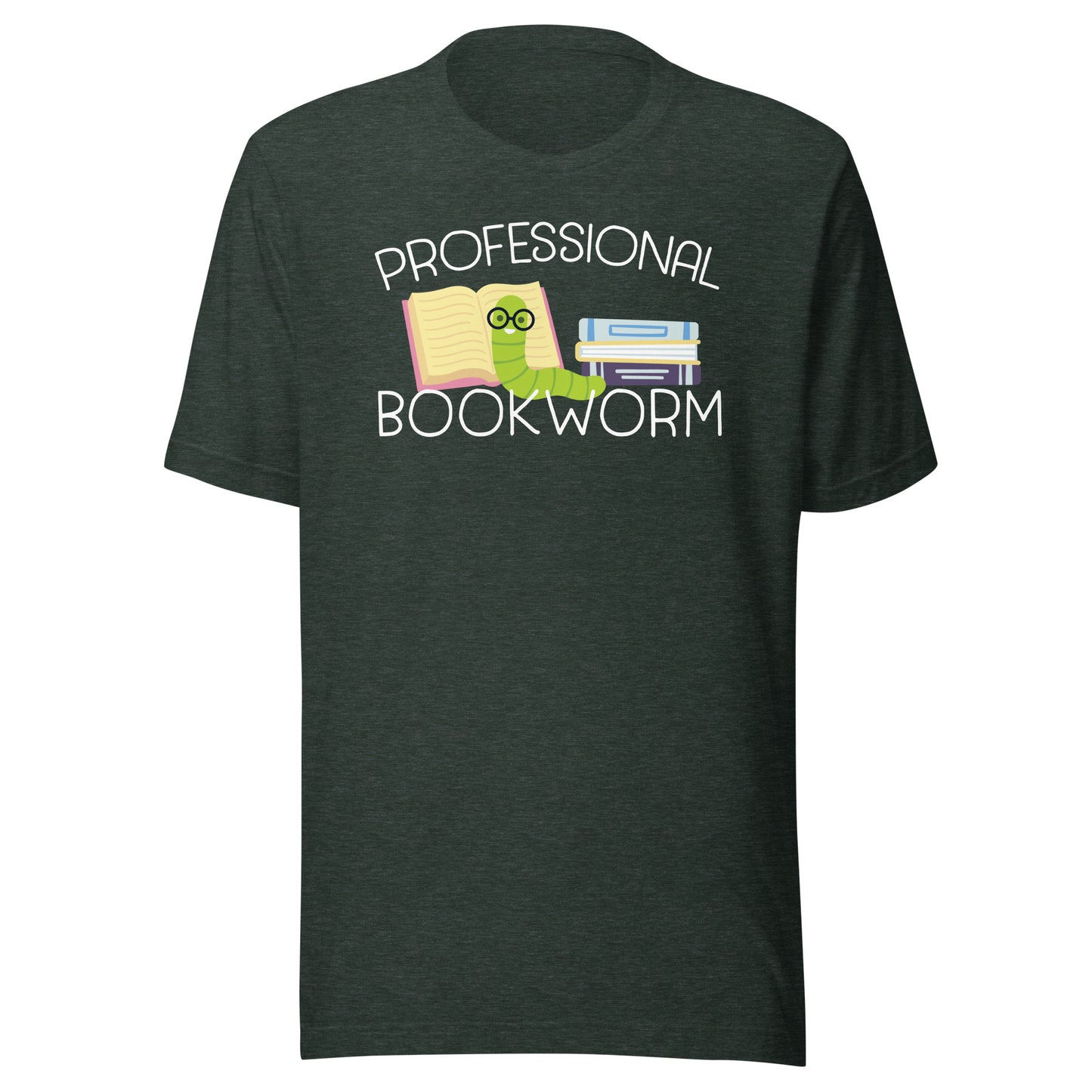 Professional Bookworm Short Sleeve T-shirt