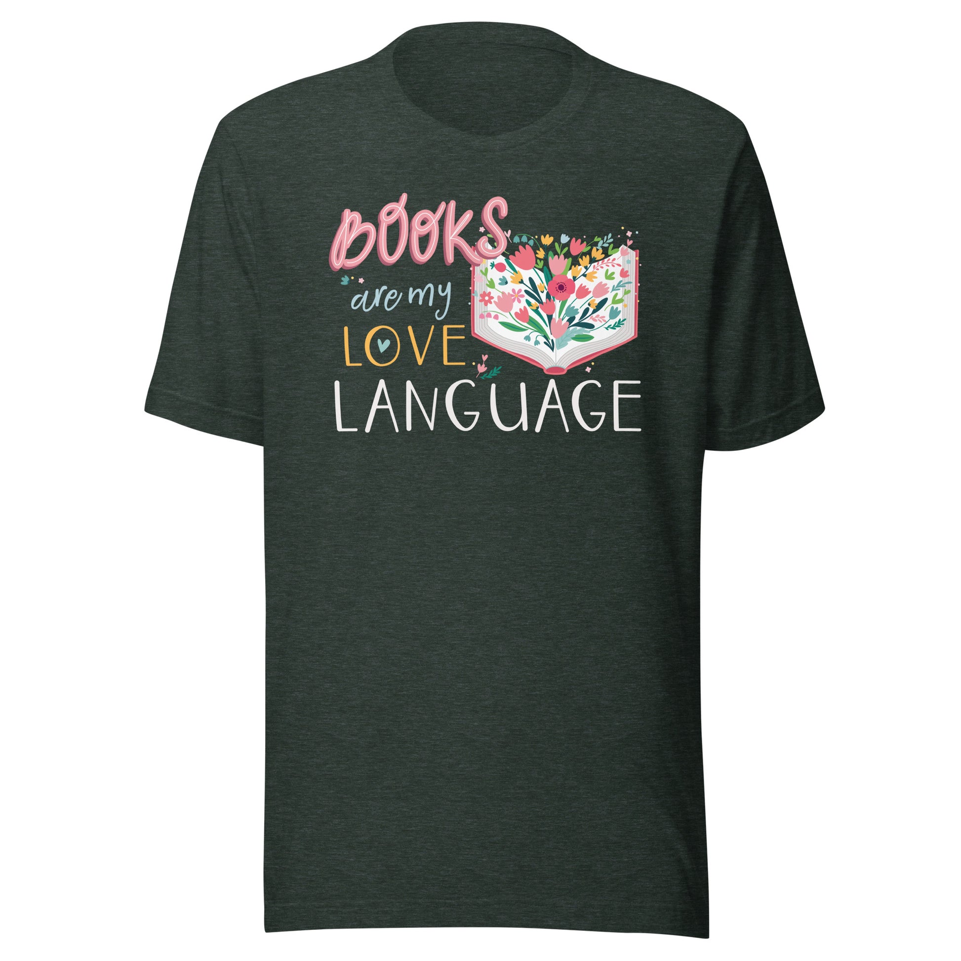 Books Are My Love Language Librarian Shirt