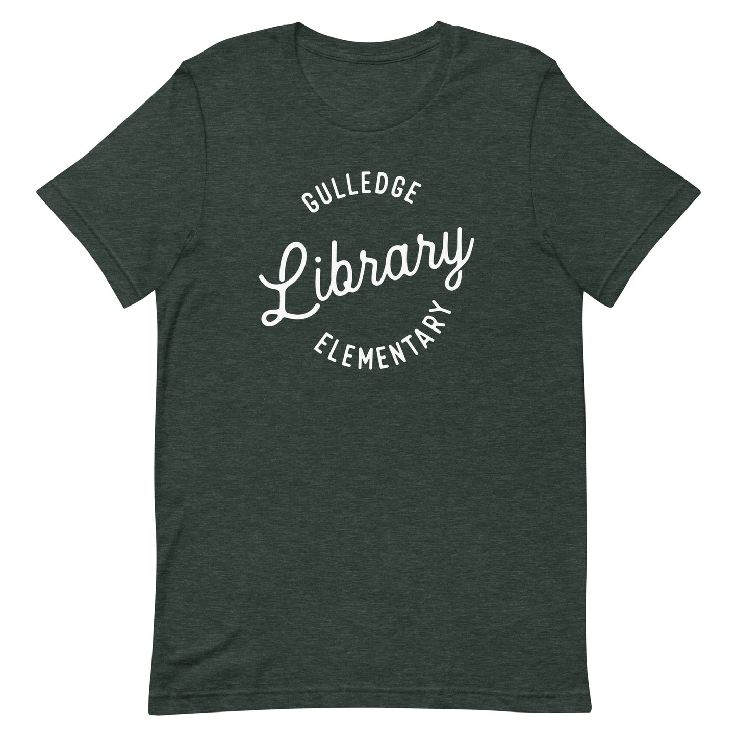 Custom Library Name Short Sleeve Librarian Unisex t-shirt