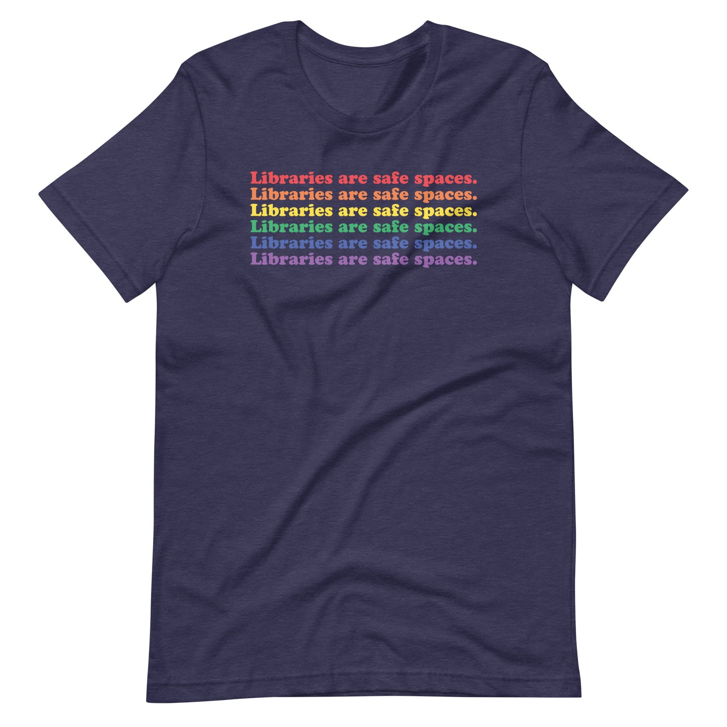 Libraries are Safe Spaces Short Sleeve Tshirt