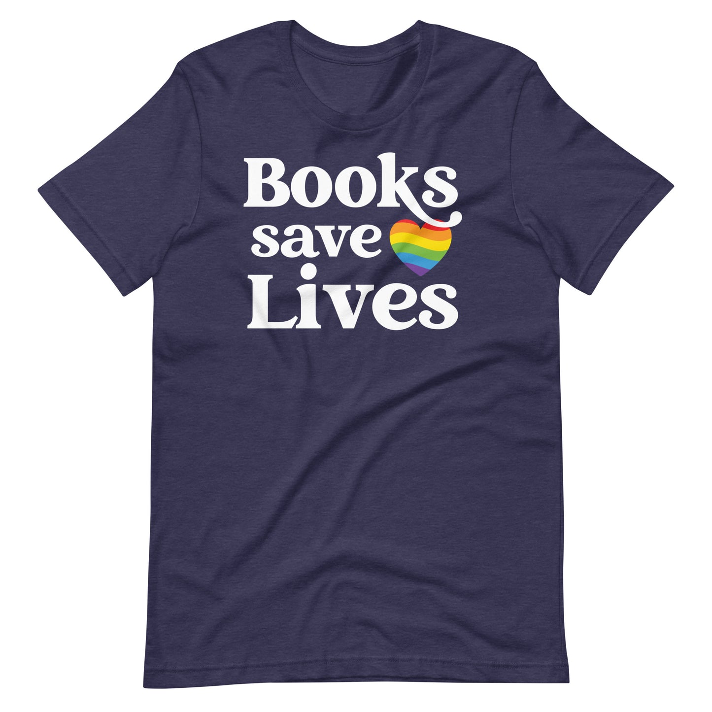 Books Save Lives Unisex t-shirt