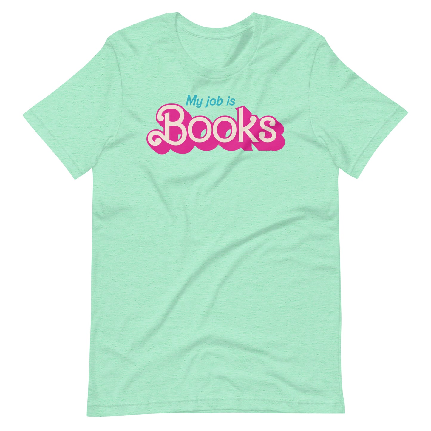 My Job is Books Librarian Short Sleeve T-shirt
