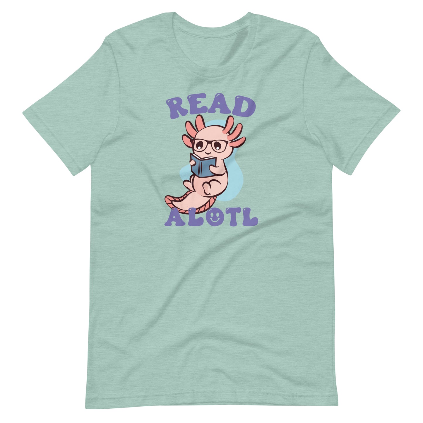 Read Alotl Cute Axolotl Amphibian Short Sleeve T-shirt