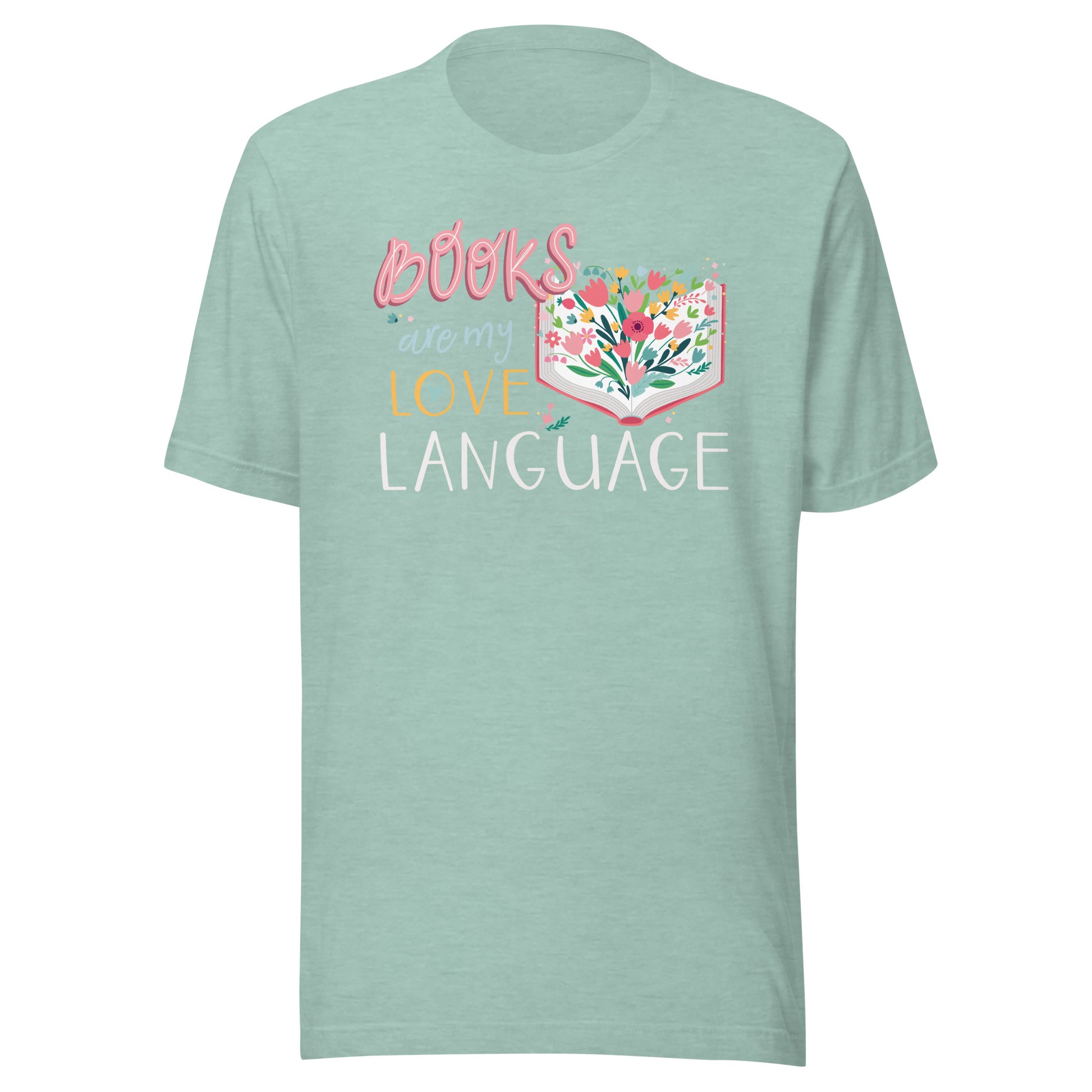 Books Are My Love Language Librarian Shirt