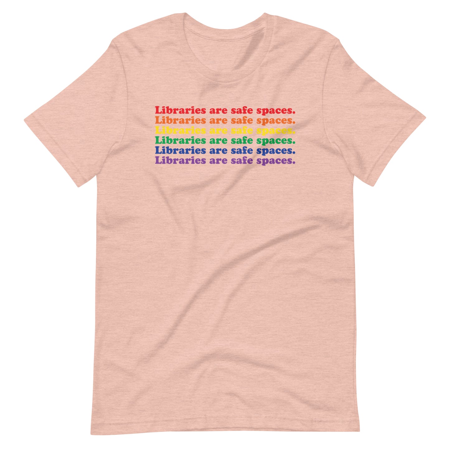Libraries are Safe Spaces Short Sleeve Tshirt