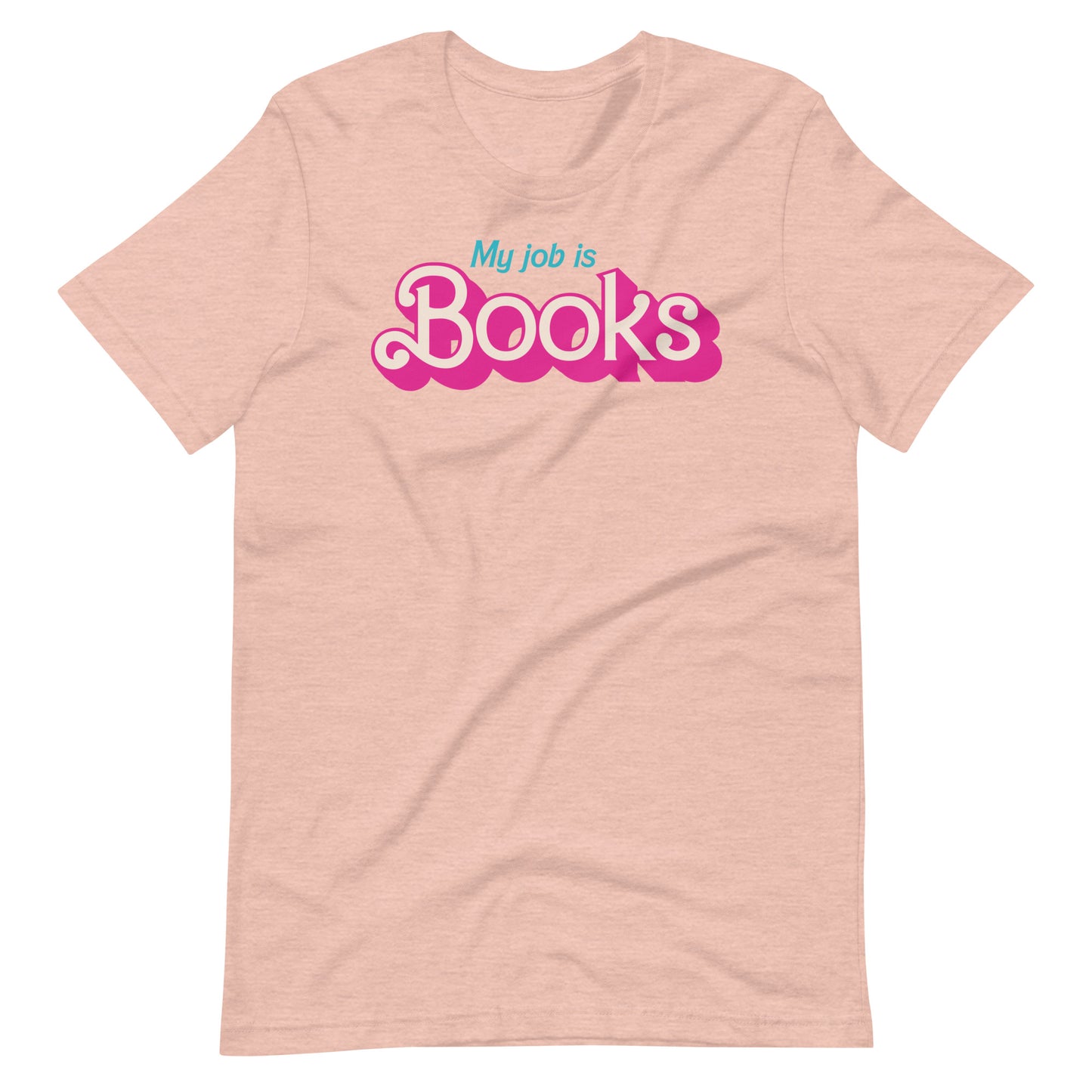 My Job is Books Librarian Short Sleeve T-shirt