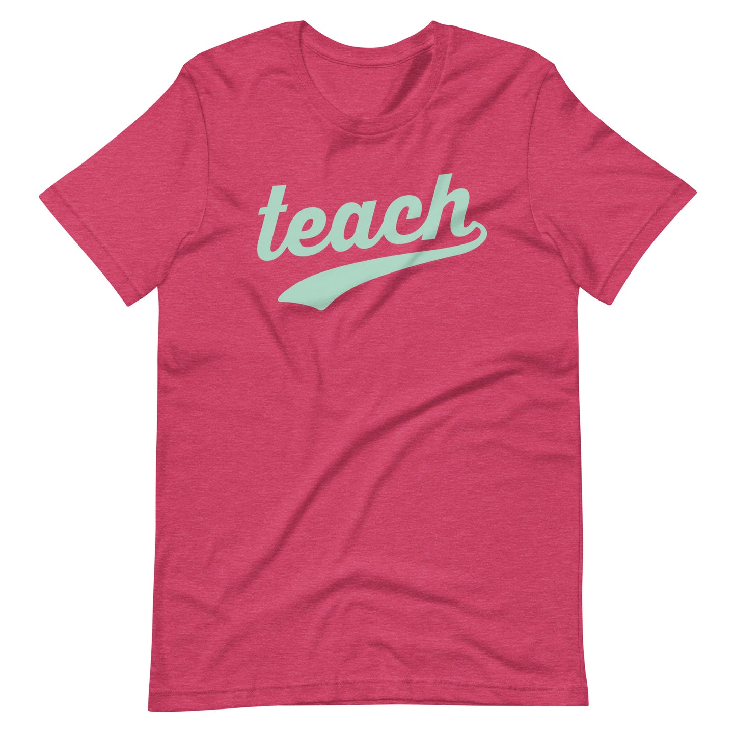 Retro Swoosh Teach Short Sleeve Teacher T-shirt