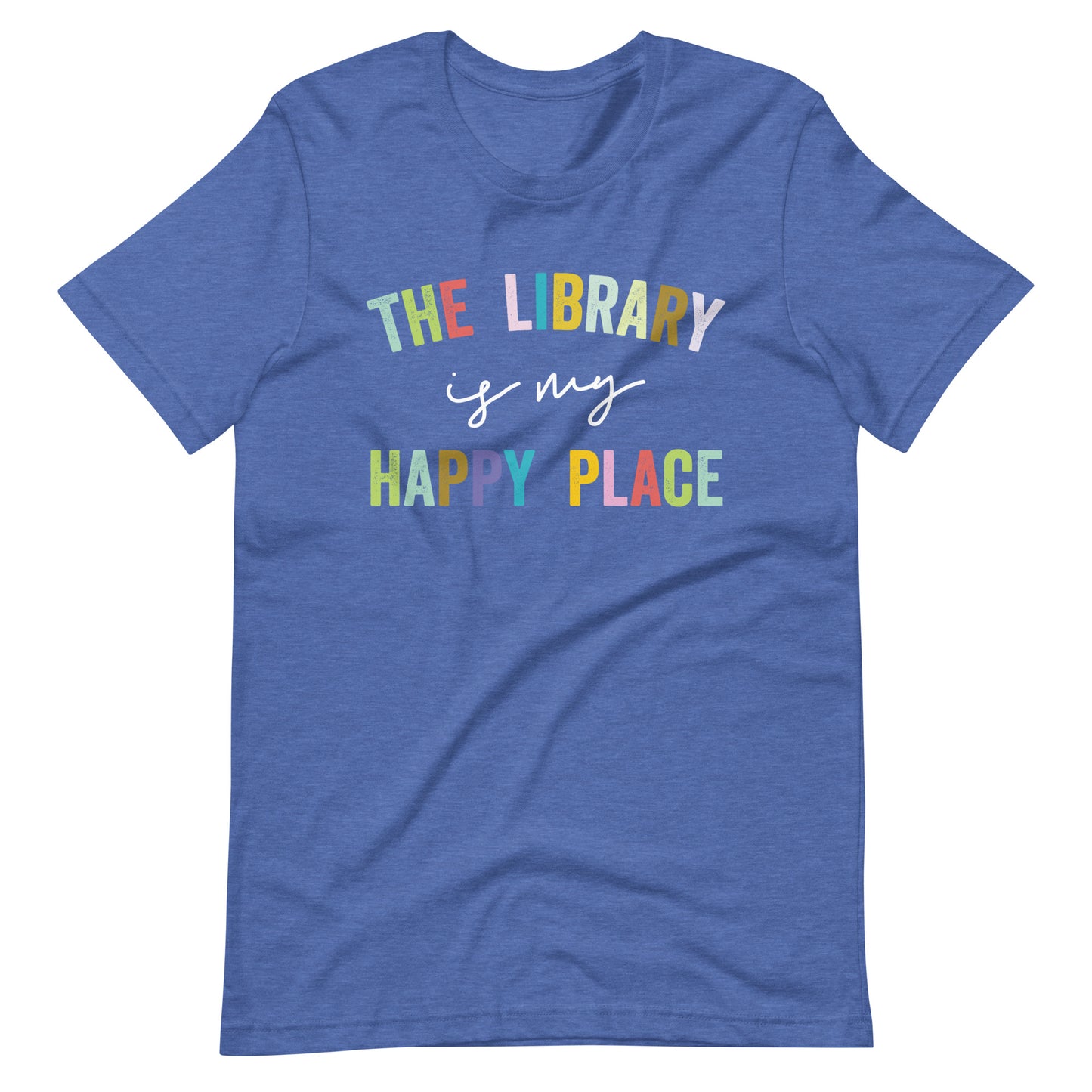 The Library is My Happy Place Librarian Unisex t-shirt