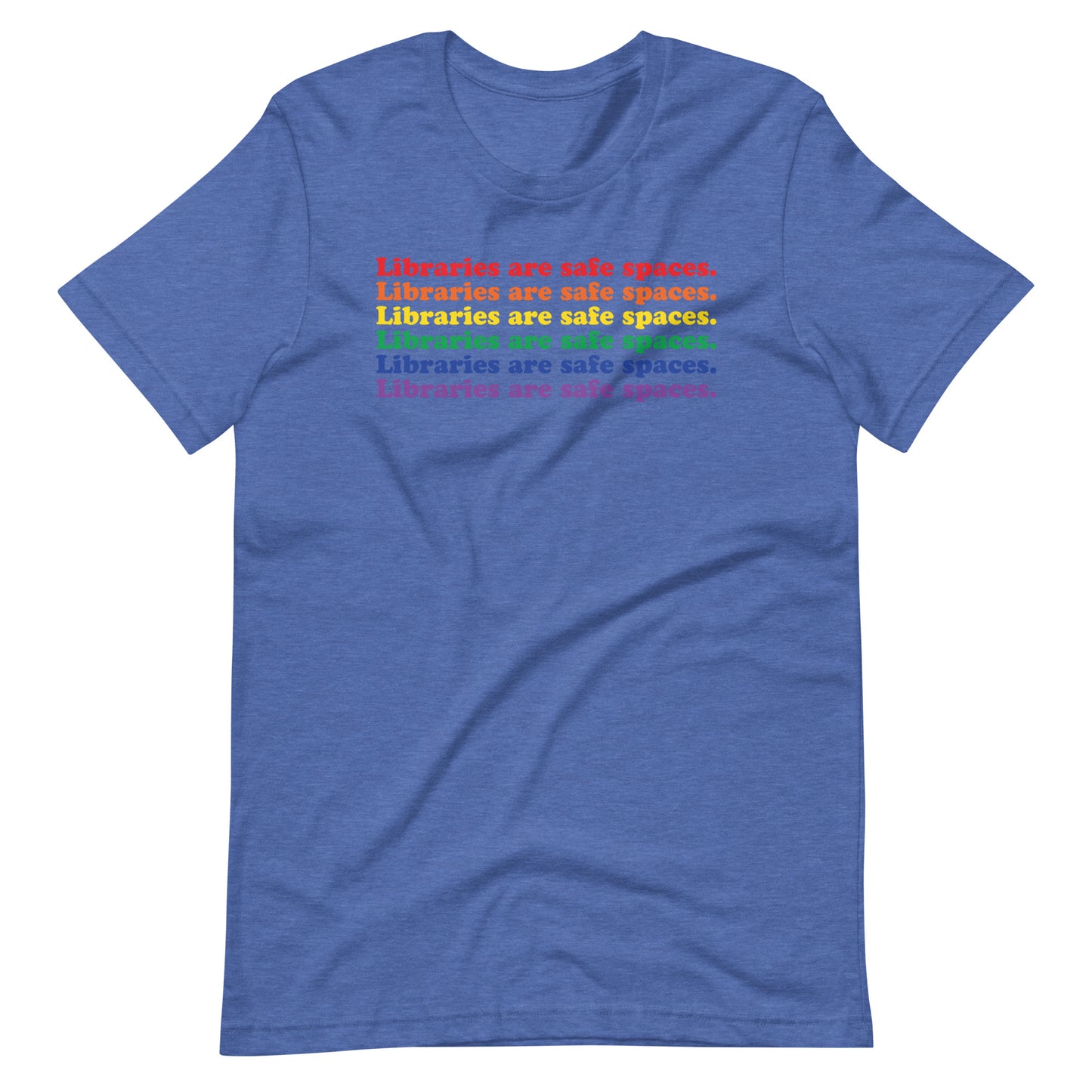 Libraries are Safe Spaces Short Sleeve Tshirt
