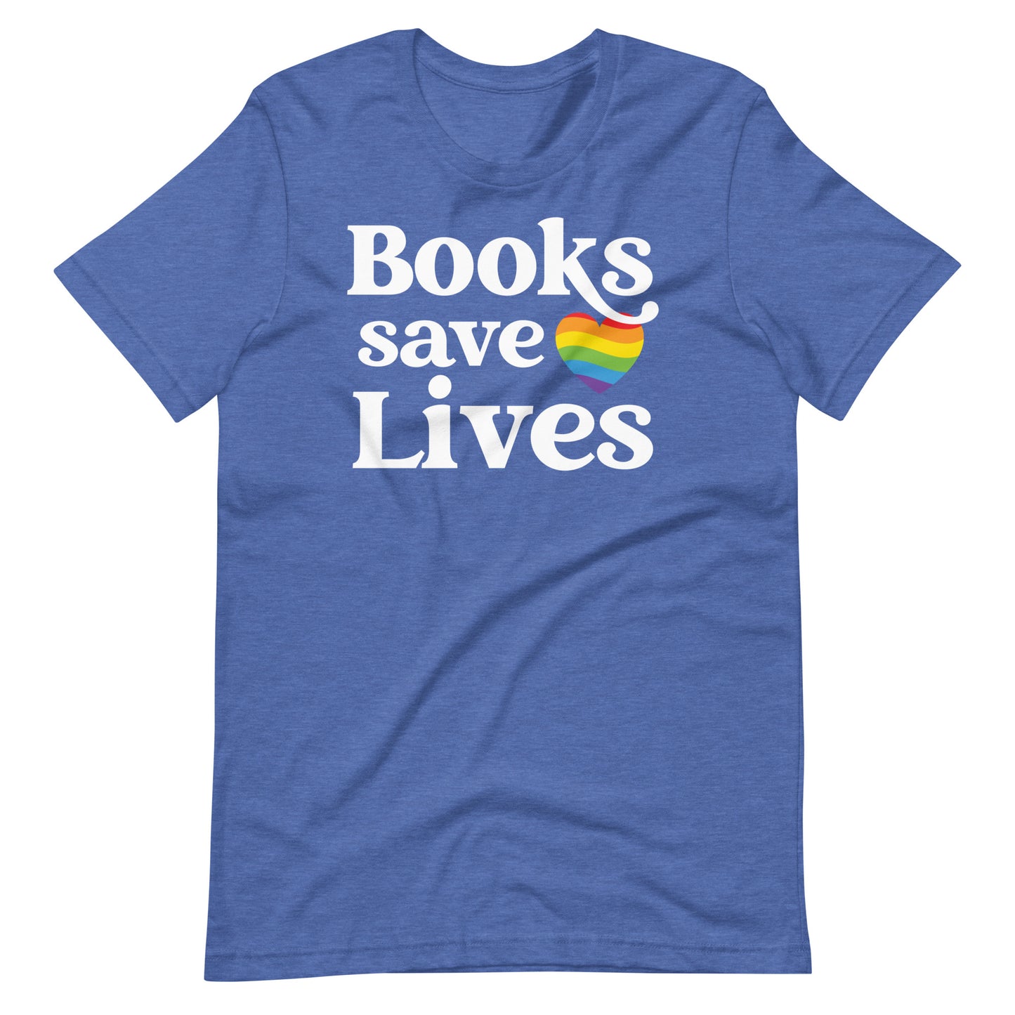 Books Save Lives Unisex t-shirt