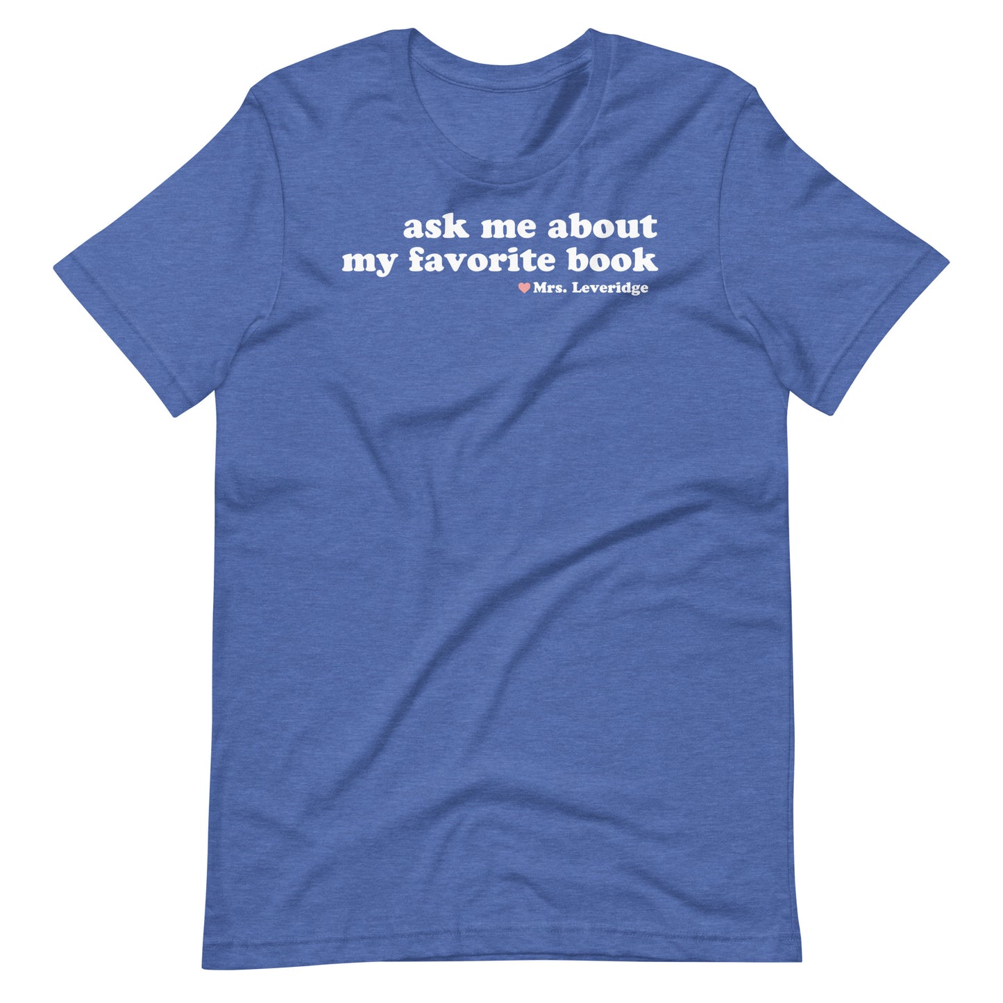 Ask Me About My Favorite Book Librarian Unisex t-shirt
