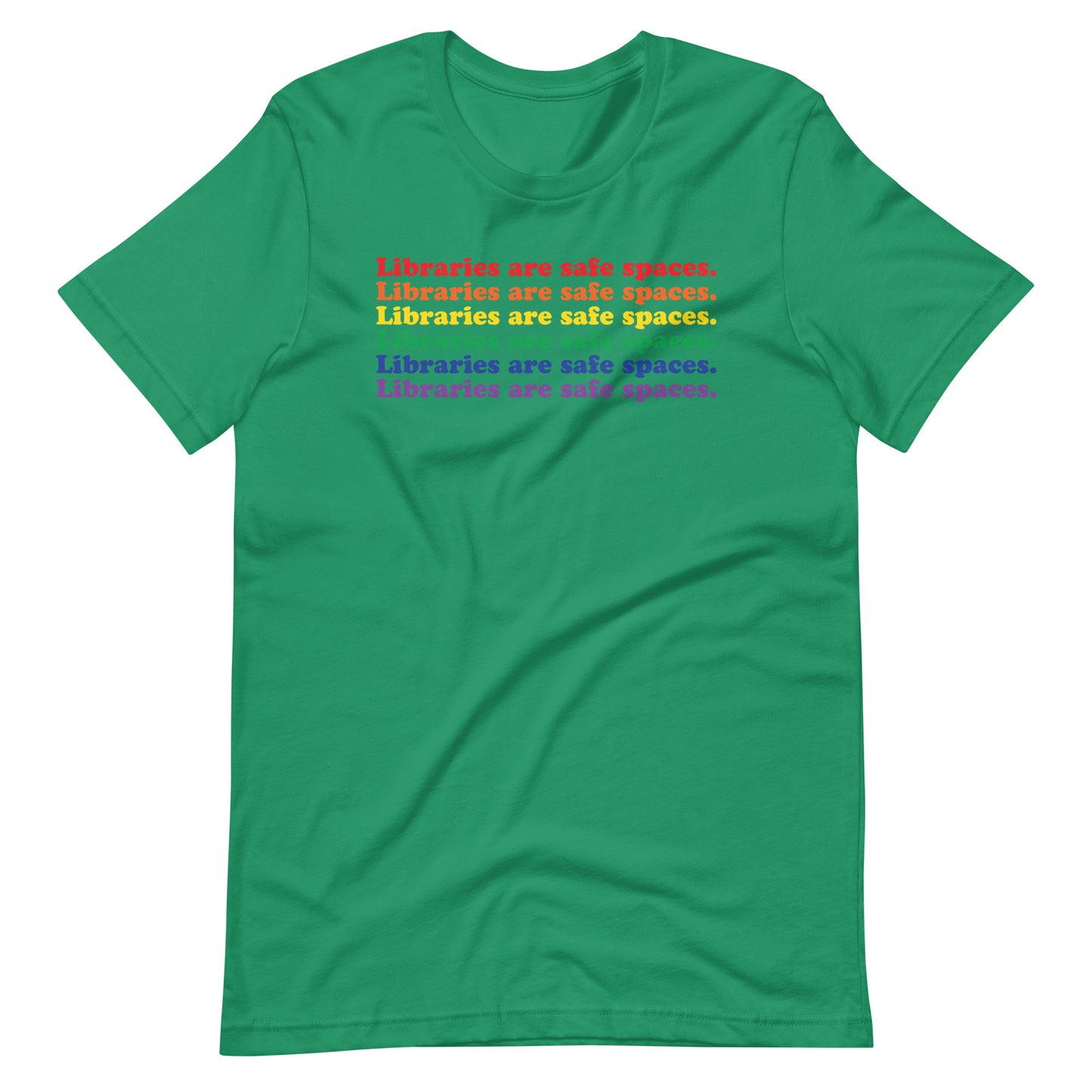 Libraries are Safe Spaces Short Sleeve Tshirt
