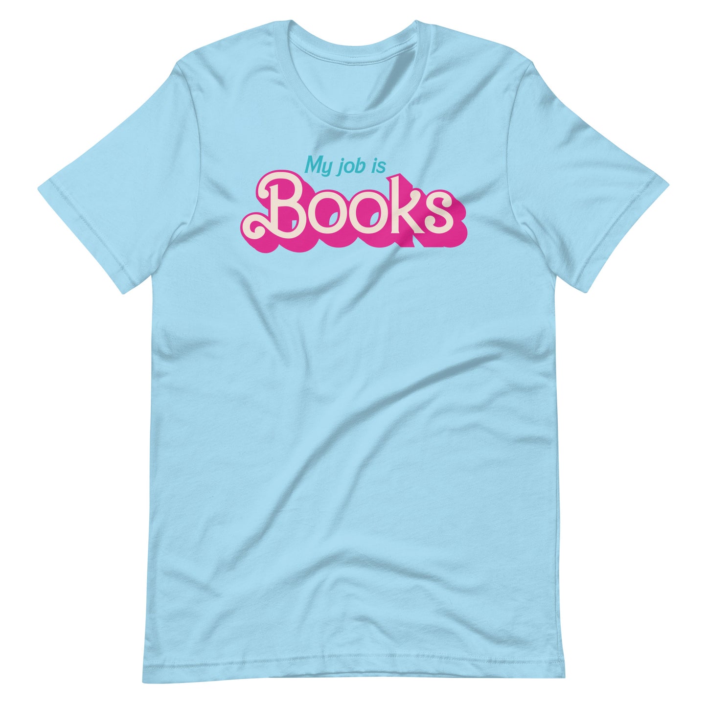 My Job is Books Librarian Short Sleeve T-shirt
