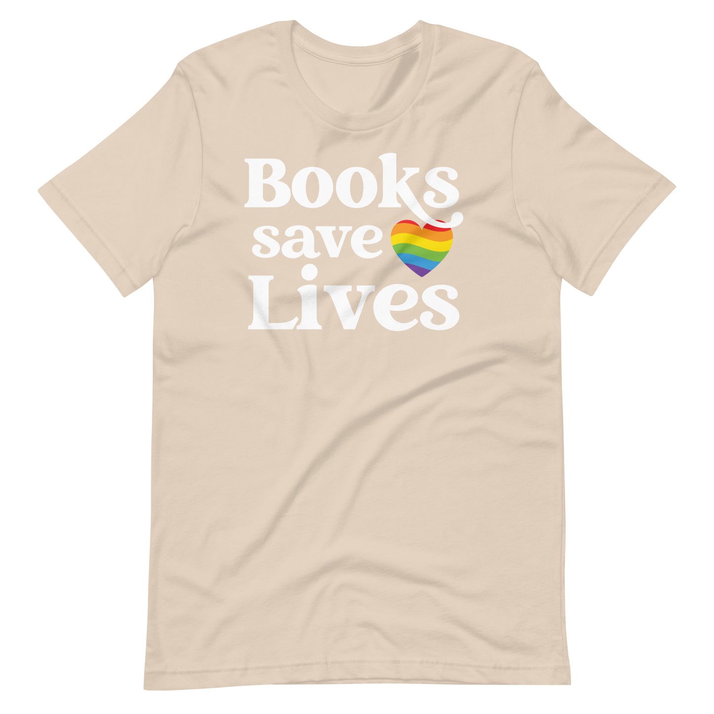 Books Save Lives Unisex t-shirt