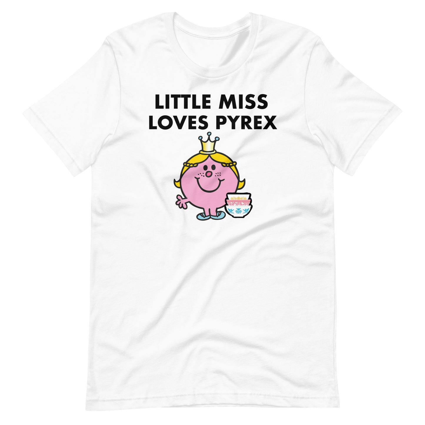 Little Miss Loves Pyrex Short Sleeve T-shirt