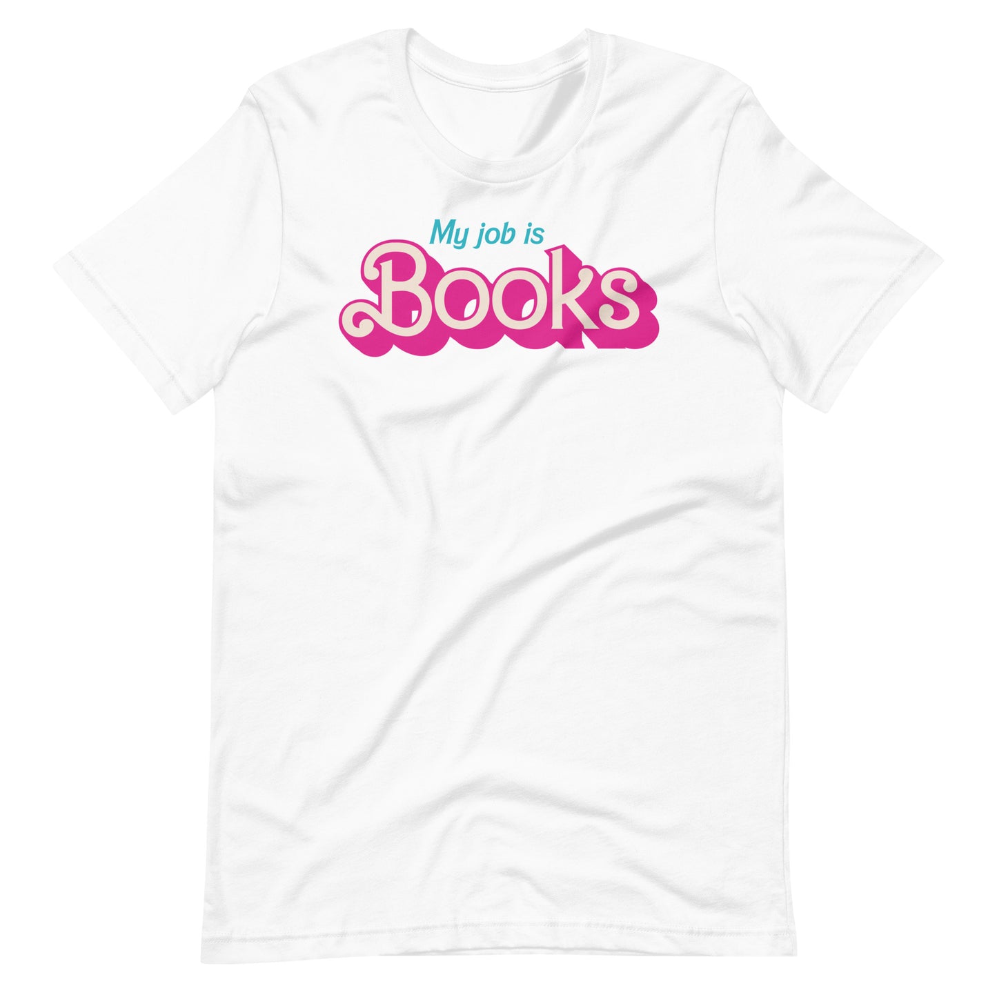 My Job is Books Librarian Short Sleeve T-shirt