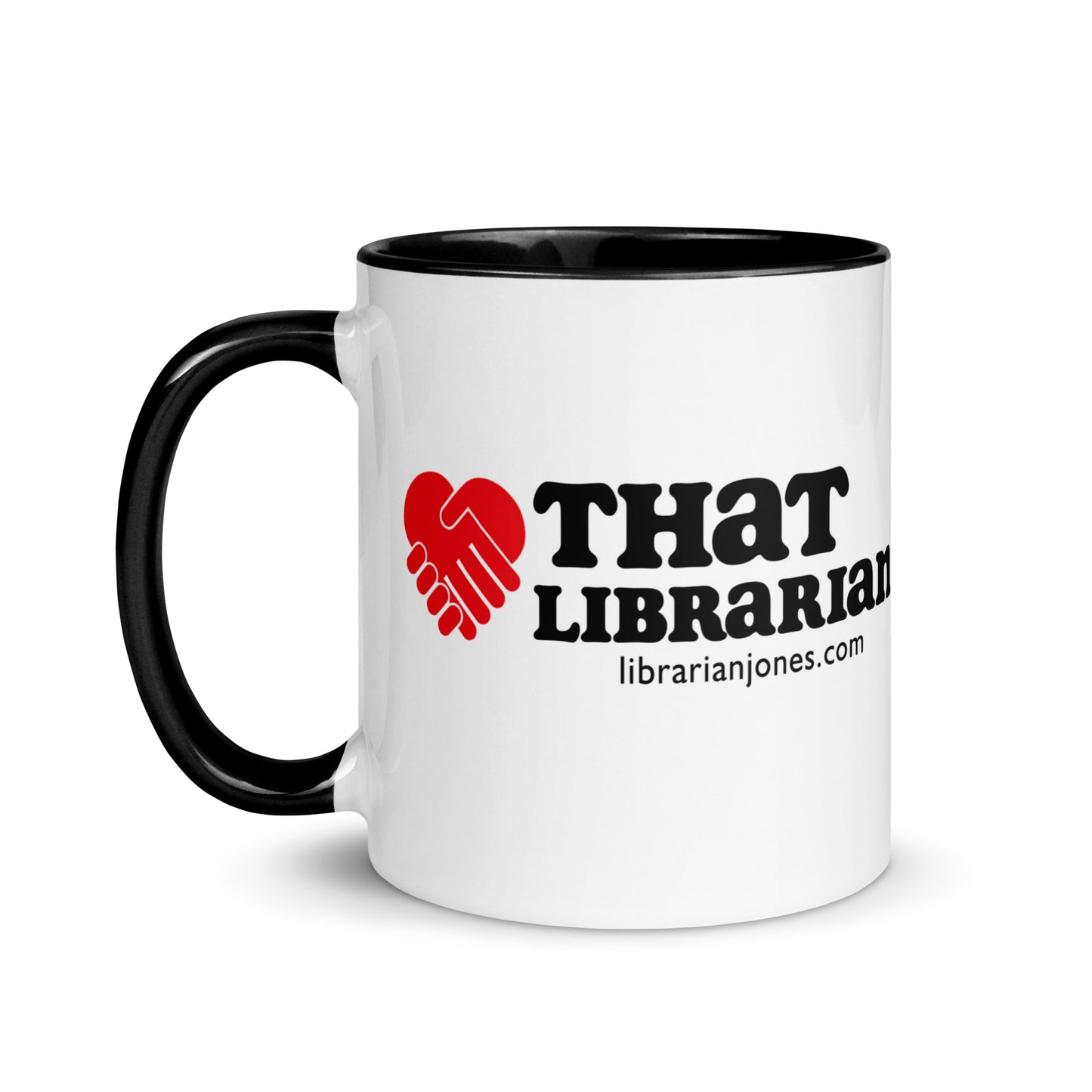 That Librarian Mug with Color Inside