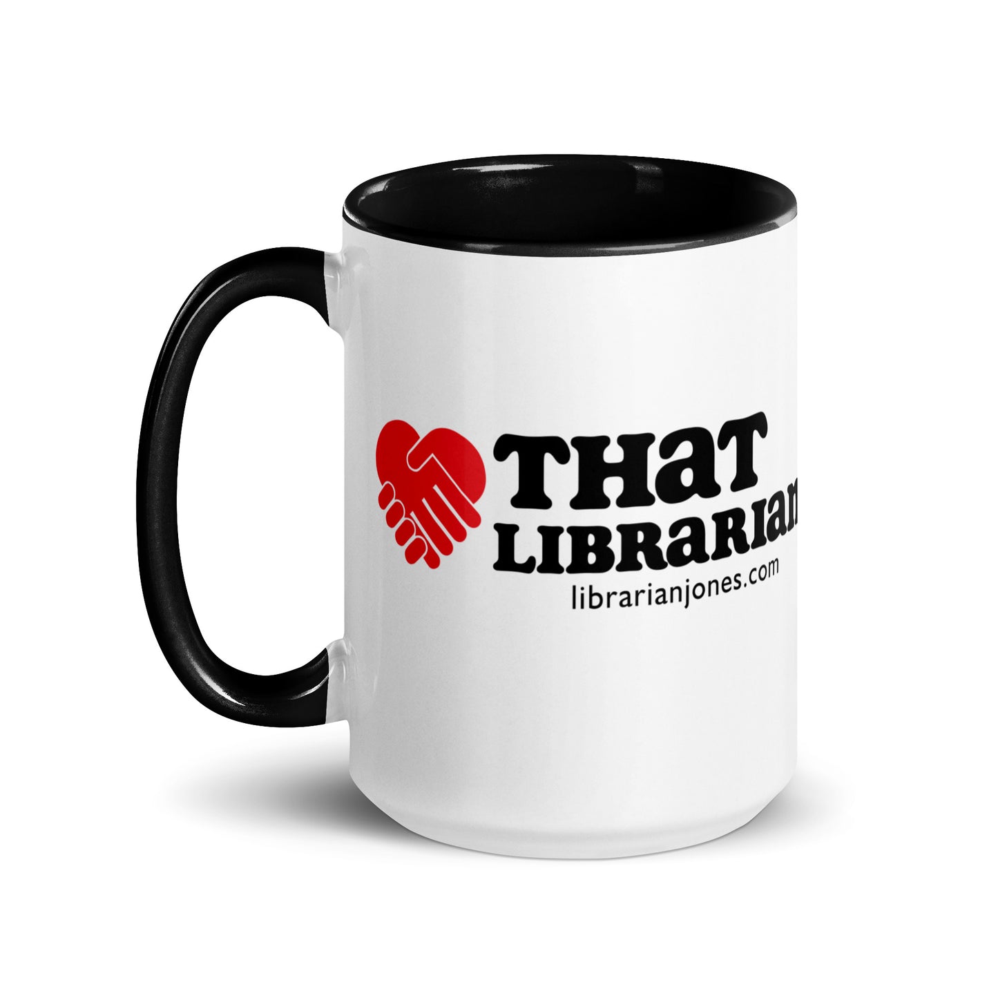 That Librarian Mug with Color Inside