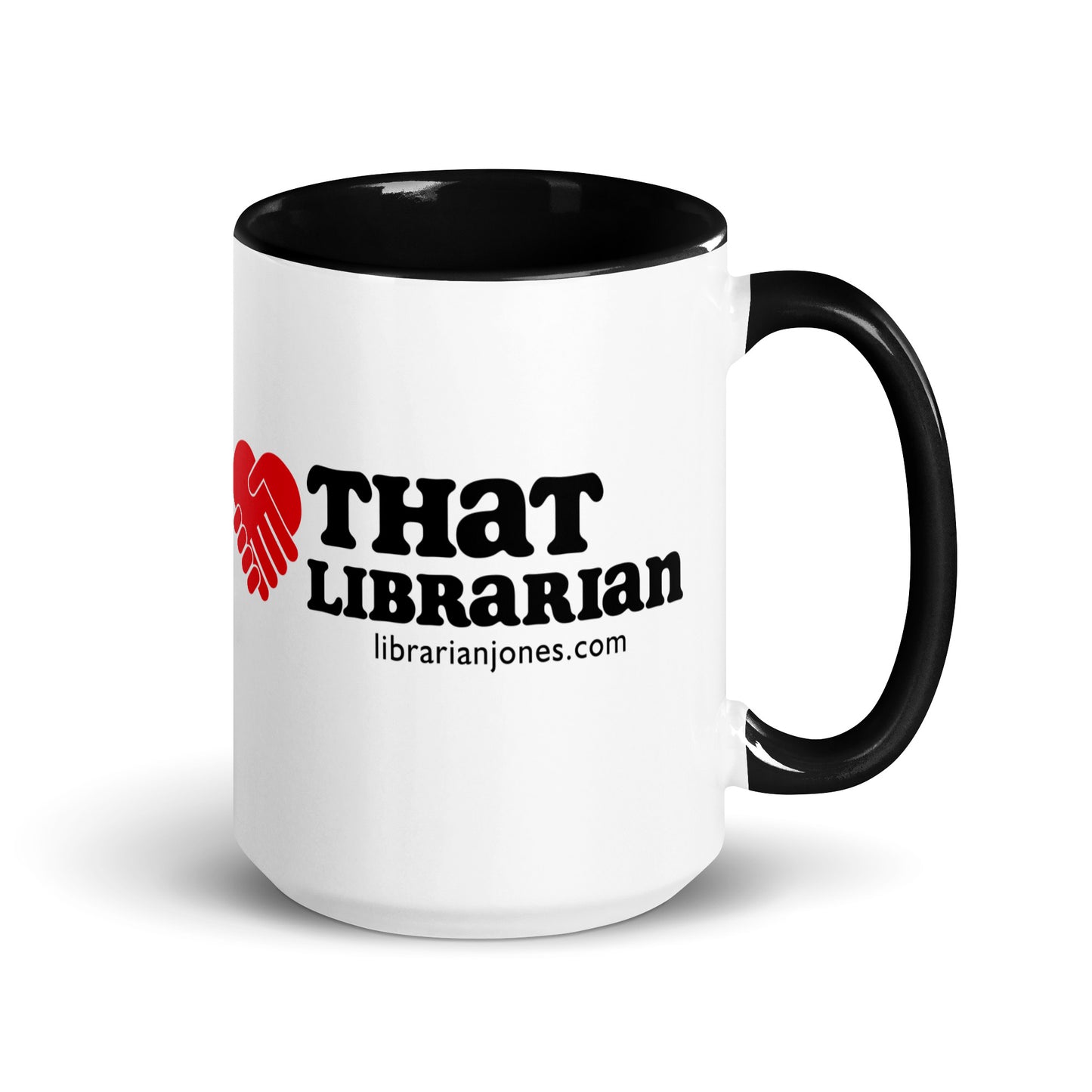 That Librarian Mug with Color Inside